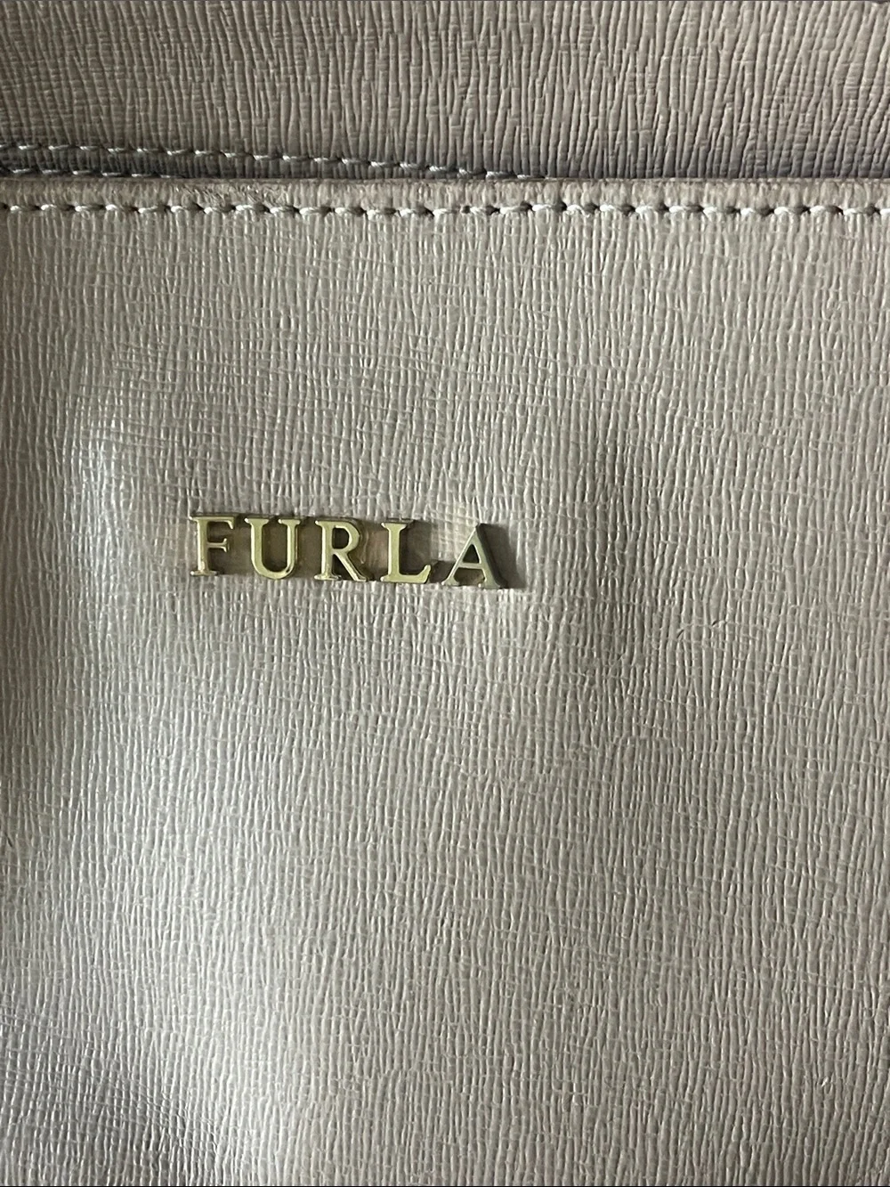 Furla Blush Pink Leather Tote